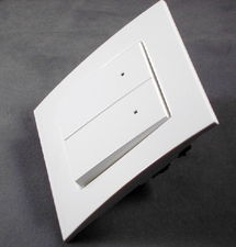 【abb大蹺板開關面板_au17853-ww_2位單控_白色方形_帶指示燈】_價格報價_實拍圖片_參數-好住網